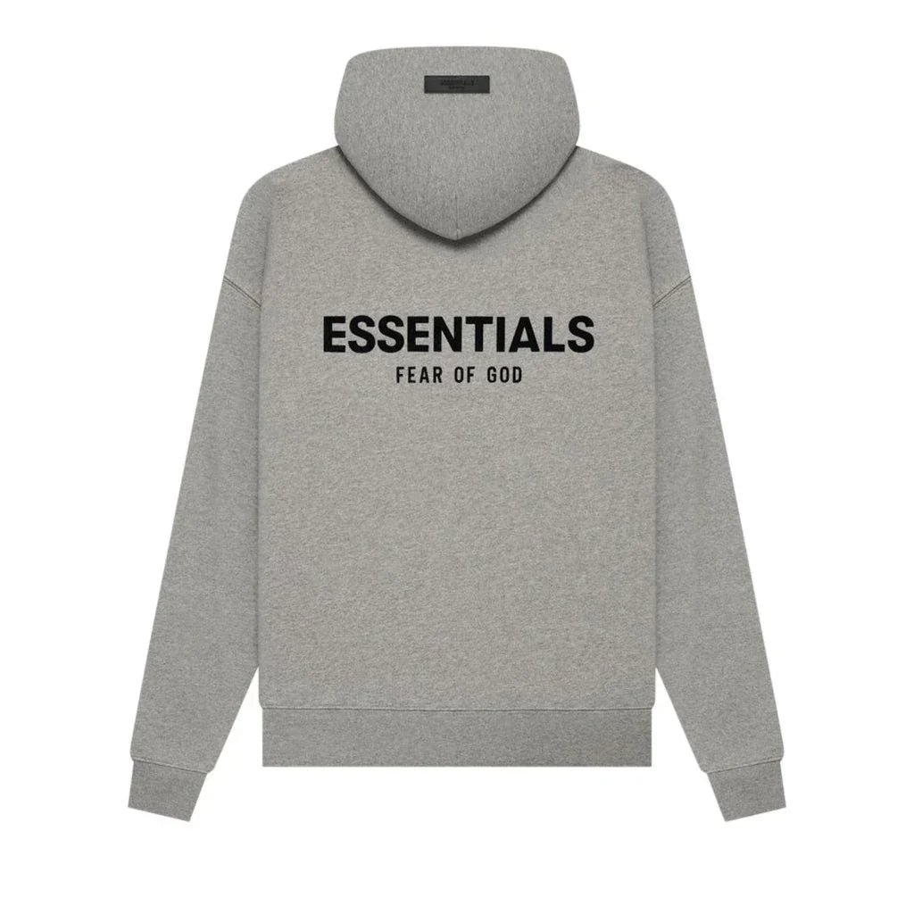 Fear of God Essentials Hoodie Dark Oatmeal pánská mikina