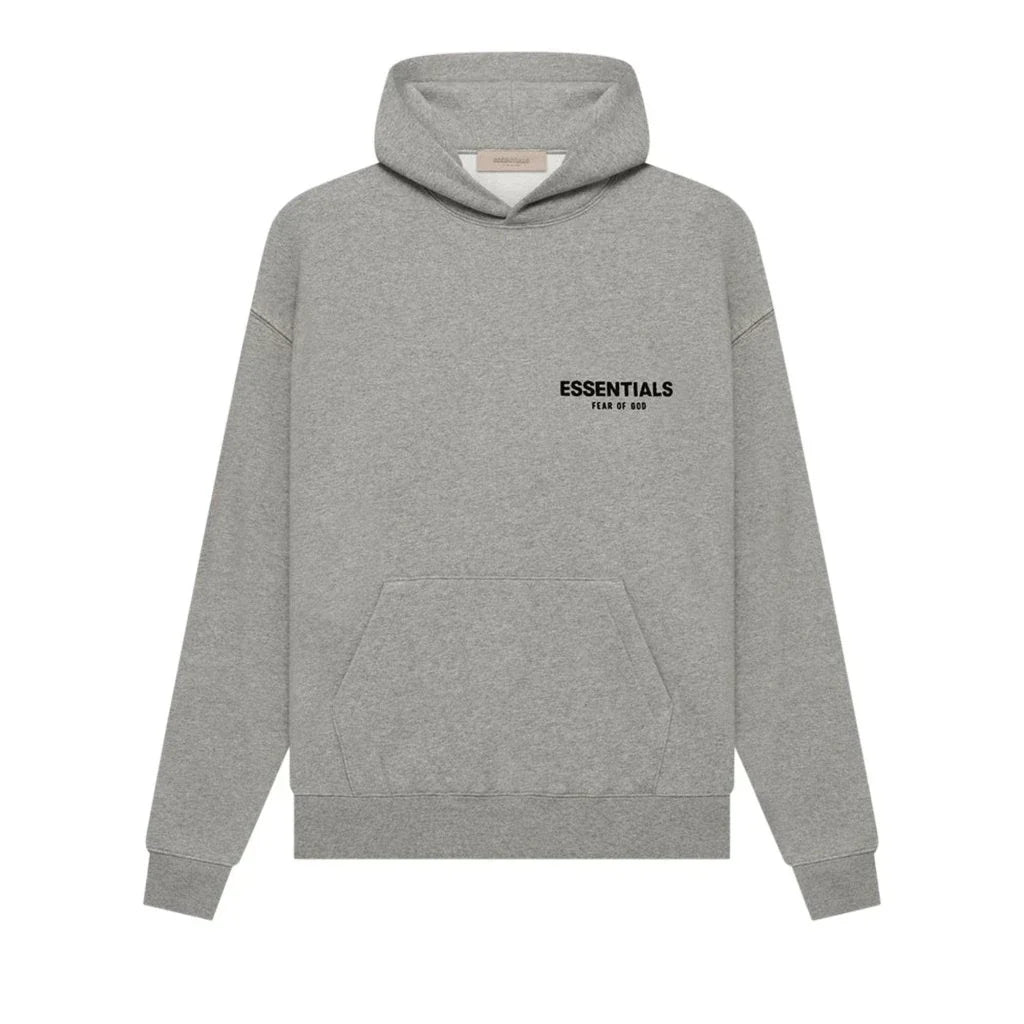 Fear of God Essentials Hoodie Dark Oatmeal pánská mikina
