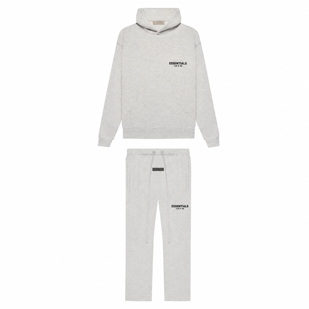 Fear of God Essentials Light Oatmeal Relaxed Set