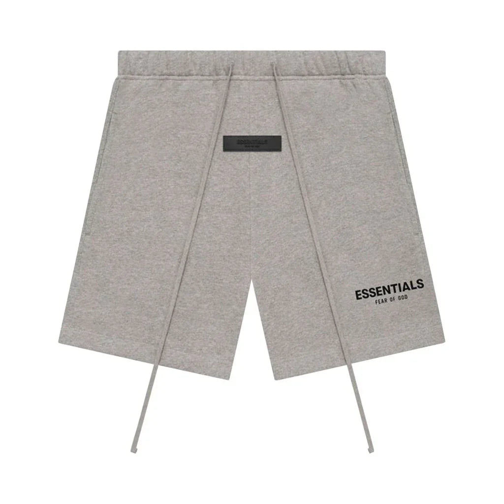 Fear of God Essentials Sweatshort Dark Oatmeal pánské teplákové šortky