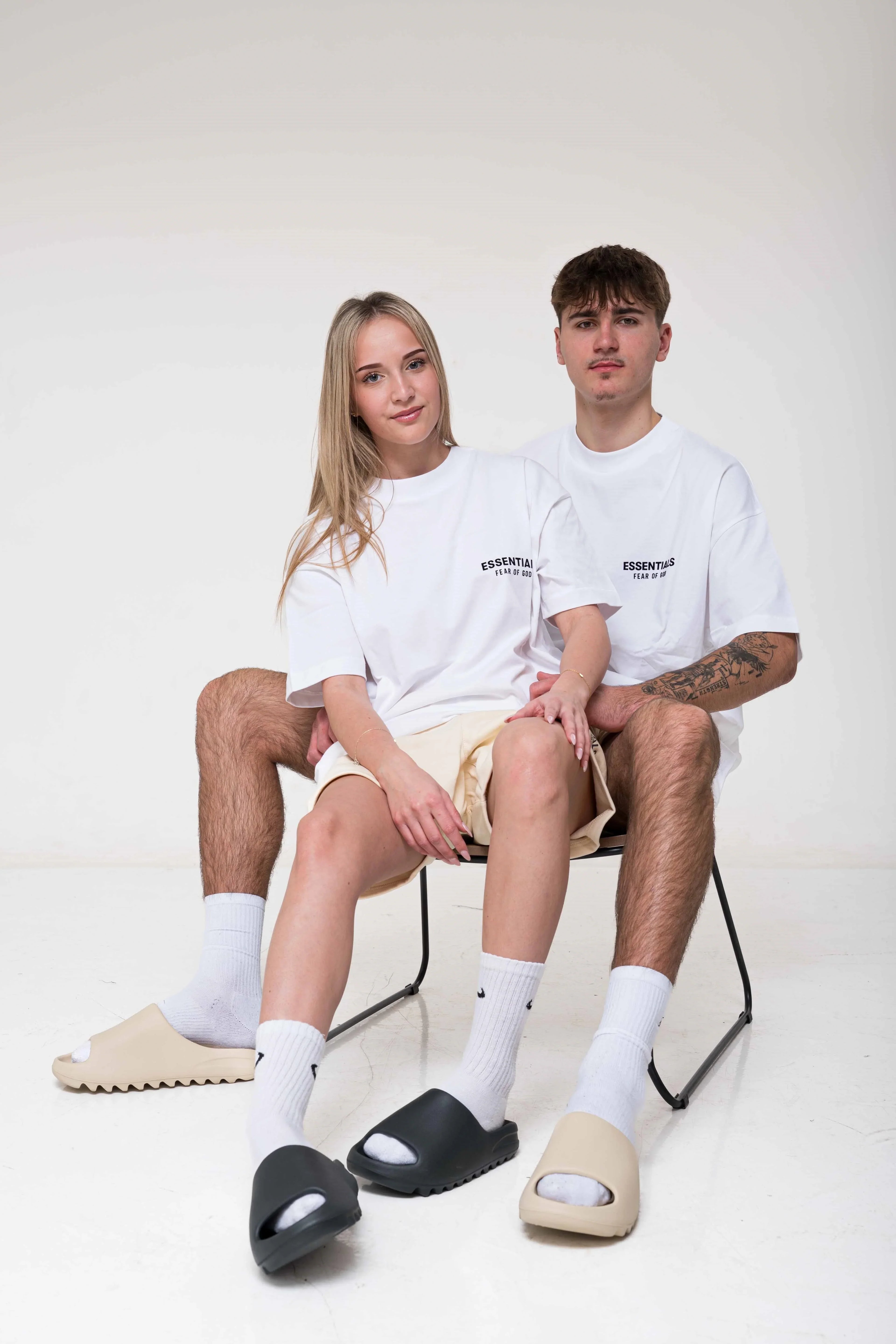 Fear of God Essentials T-Shirt Bright White outfit