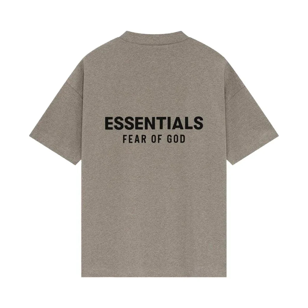 Fear of God Essentials T-Shirt Heather Gray pánské tričko