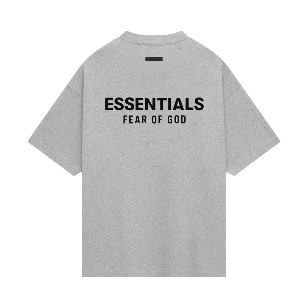 Fear of God Essentials T-Shirt Light Heather Gray pánské tričko