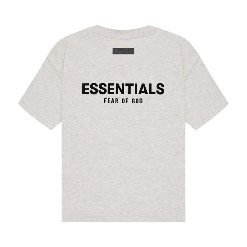 Fear of God Essentials T-shirt Light Oatmeal pánské tričko
