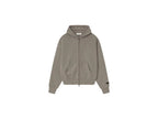 Fear of God Essentials Classic Fleece Zip-Up Hoodie Homestead Heather mikina