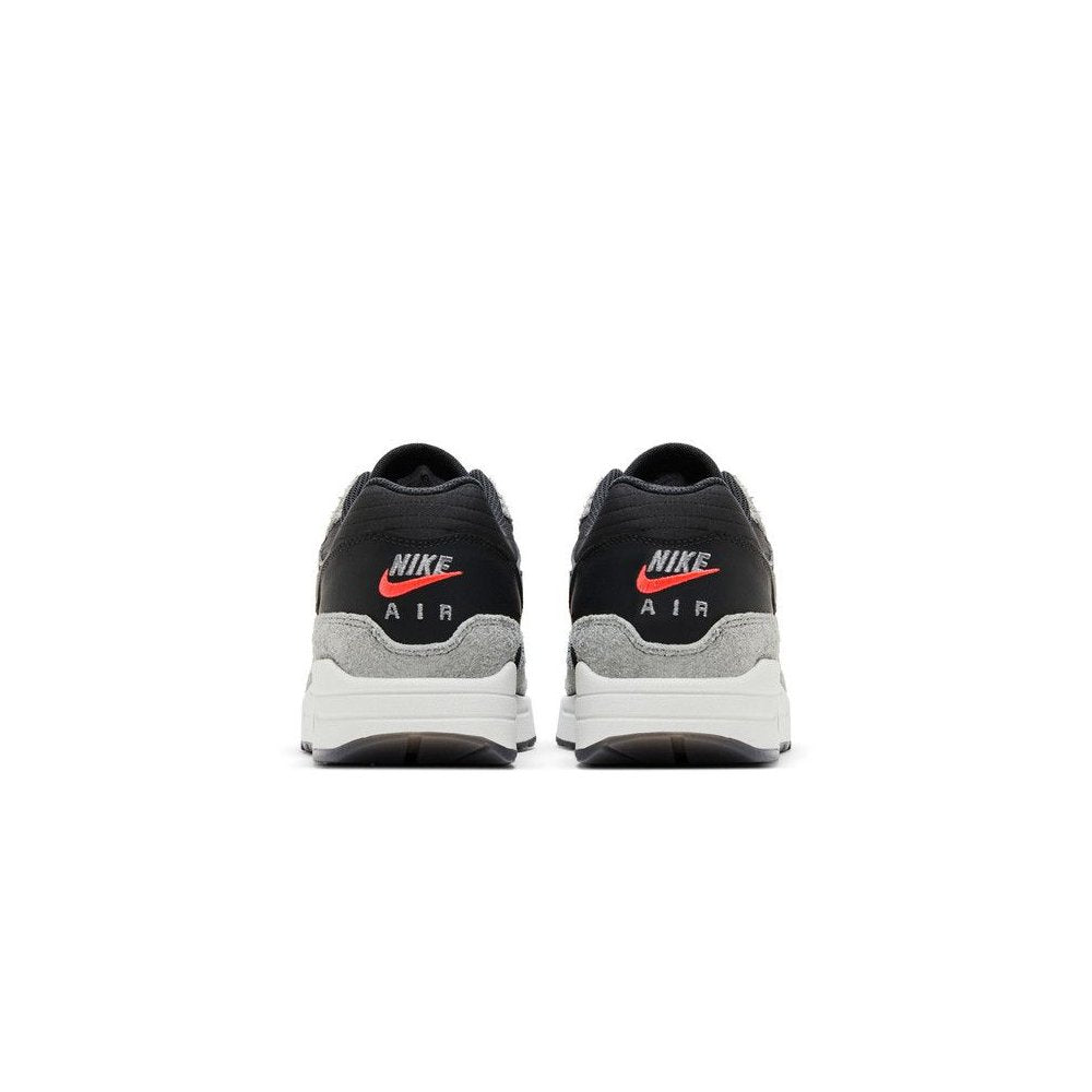 Nike Air Max 1 Premium 'Dark Smoke Grey Flash Crimson'