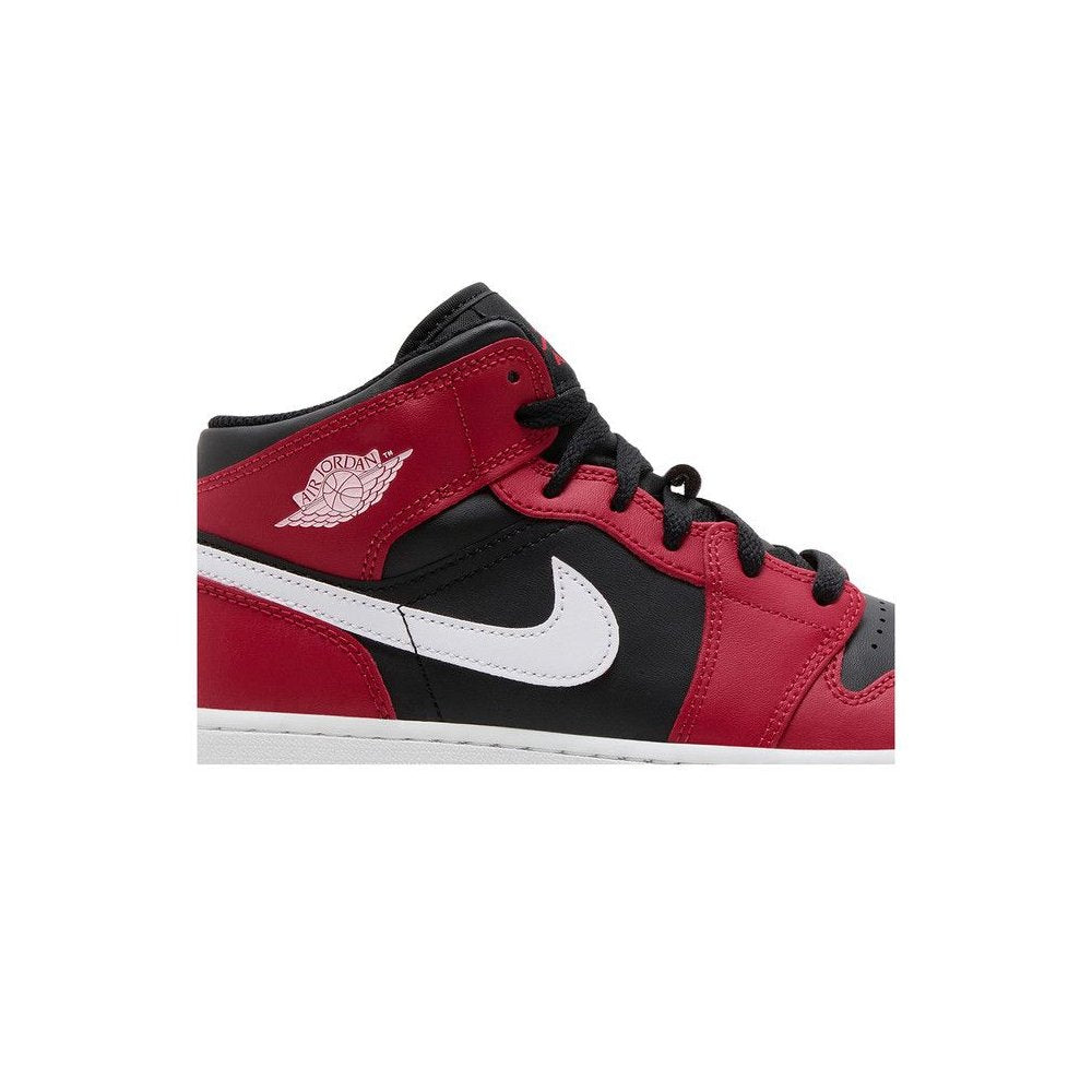 Air Jordan 1 Mid GS 'Gym Red Black White'