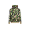 adidas x BAPE Relaxed Fit Track Camo Shark Full Zip Hoodie Green