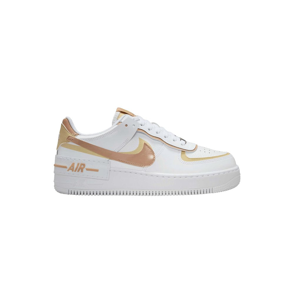 Nike Wmns Air Force 1 Shadow 'White Team Gold Hemp'