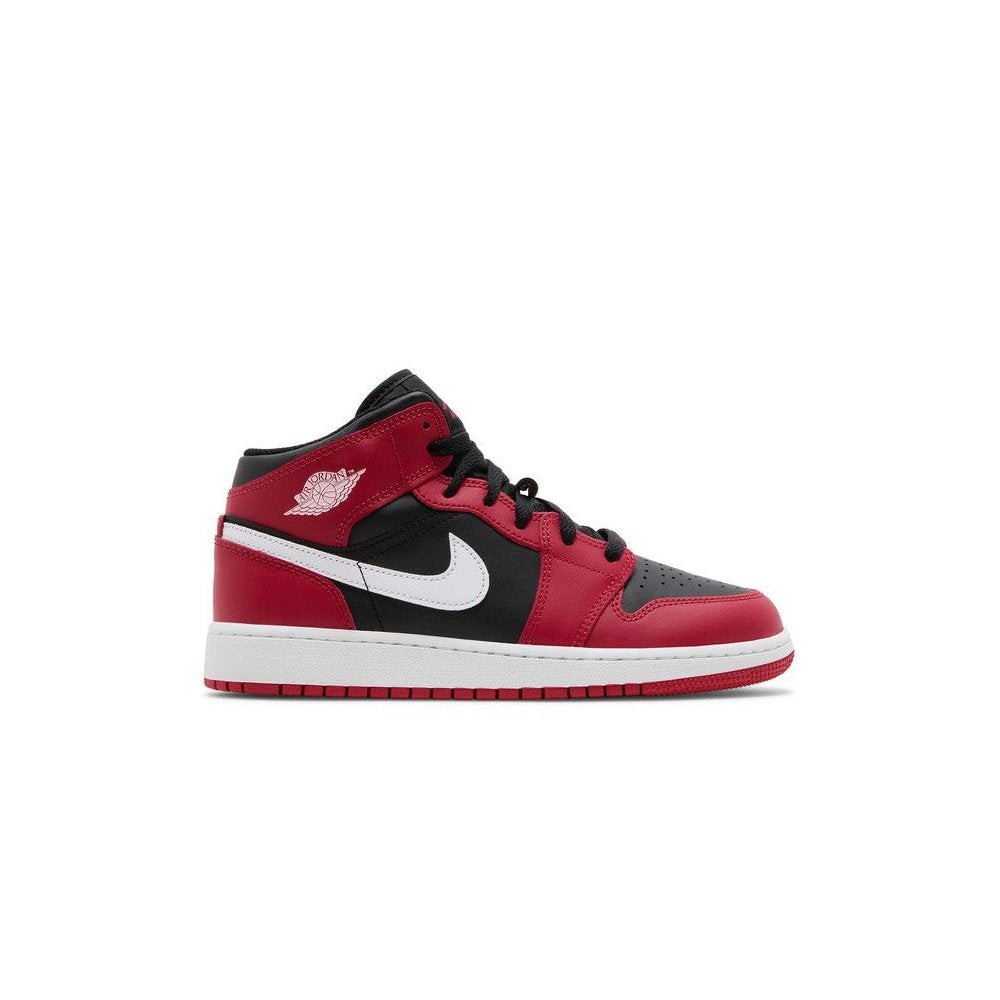 Air Jordan 1 Mid GS 'Gym Red Black White'