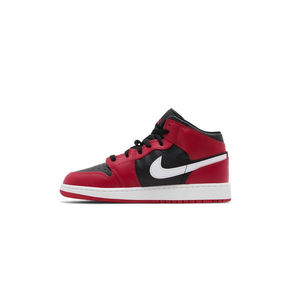 Air Jordan 1 Mid GS 'Gym Red Black White'