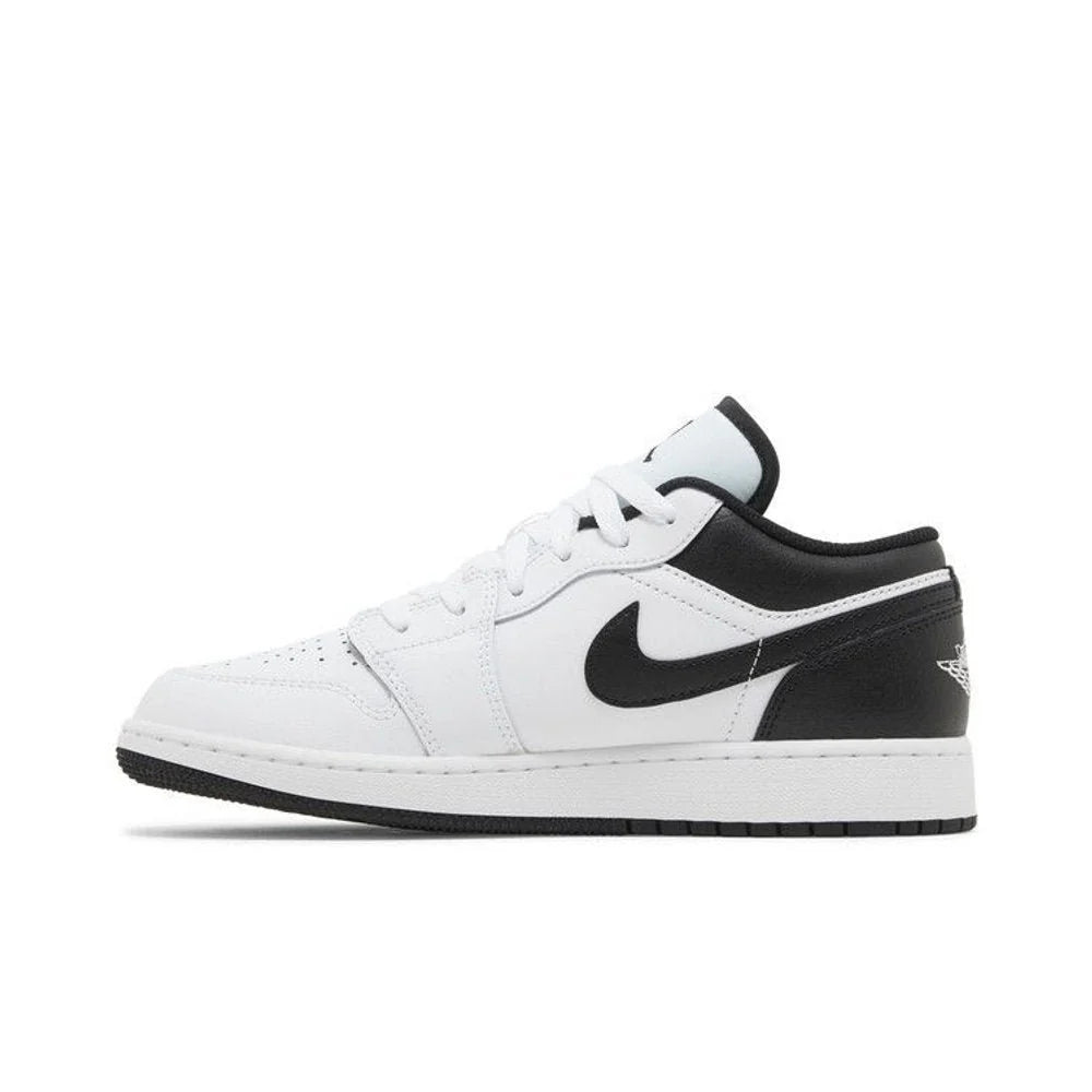 Air Jordan 1 Low White Black (GS)