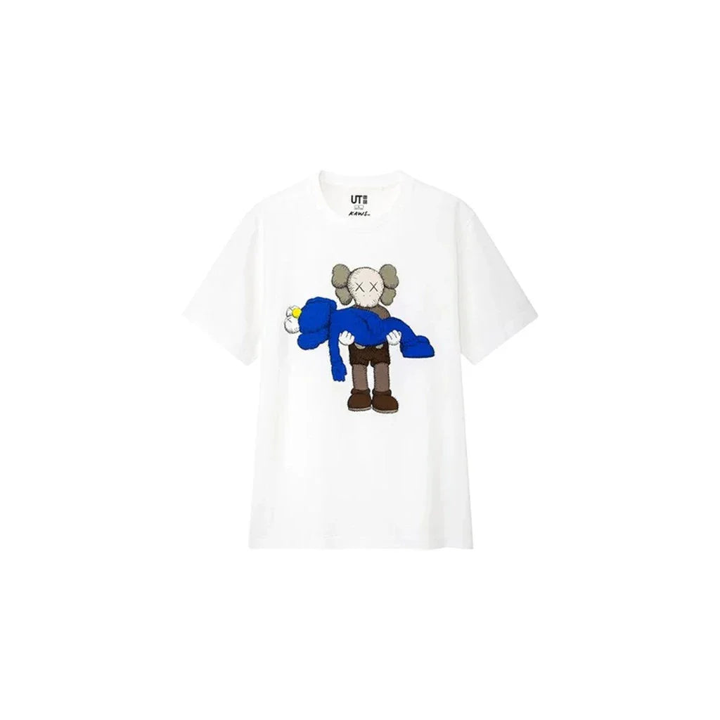 KAWS x Uniqlo Gone Tee White tričko