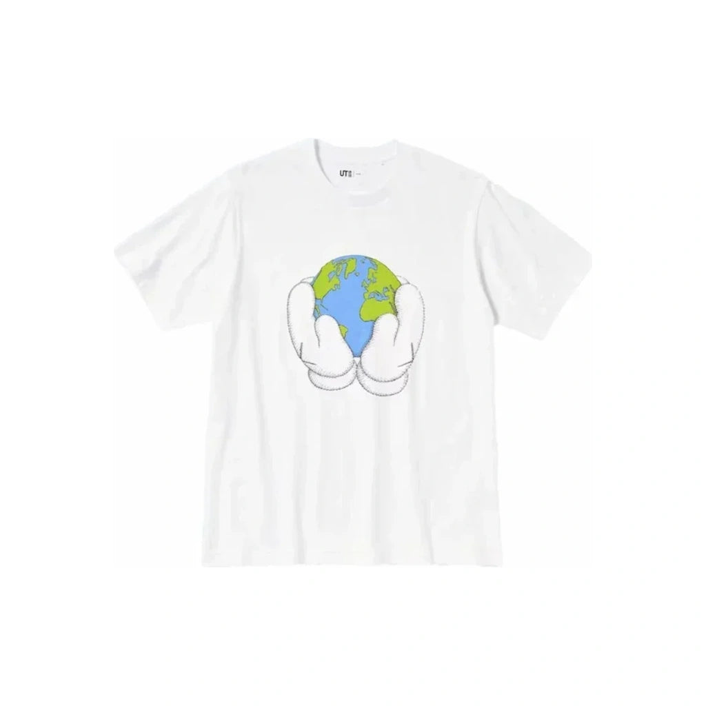 KAWS x Uniqlo Peace For All S/S Graphic T-shirt White