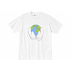 KAWS x Uniqlo Peace For All S/S Graphic T-shirt White tričko