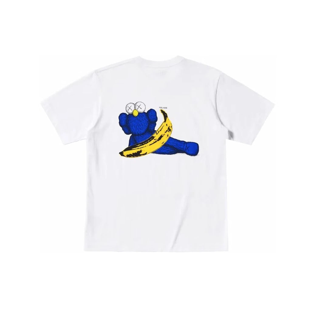 KAWS x Uniqlo Warhol UT Graphic 471321 T-shirt White tričko