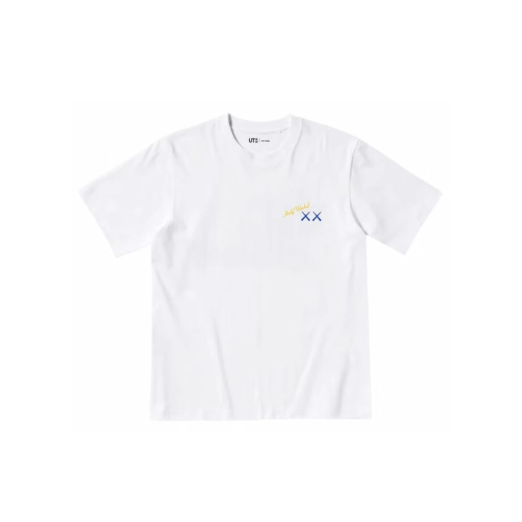 KAWS x Uniqlo Warhol UT Graphic 471321 T-shirt White tričko