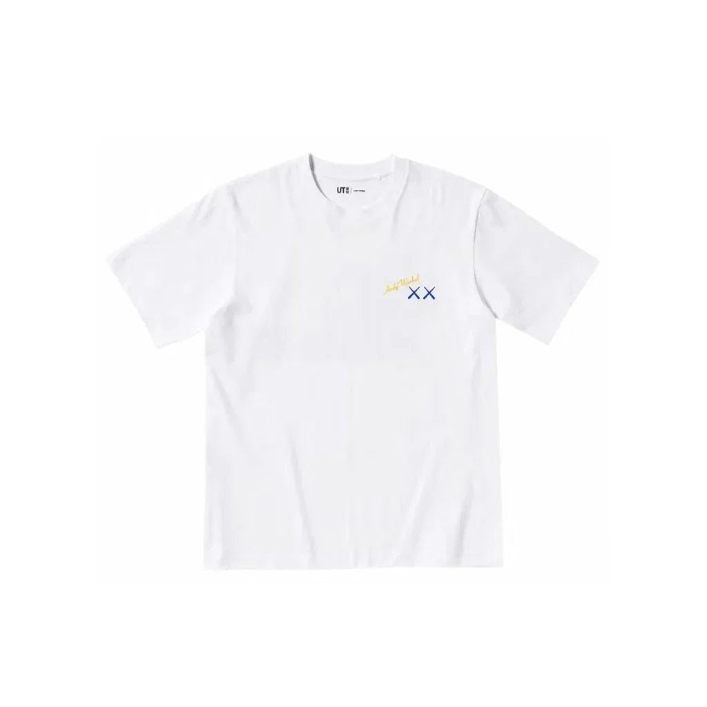 KAWS x Uniqlo Warhol UT Graphic 471321 T-shirt White tričko