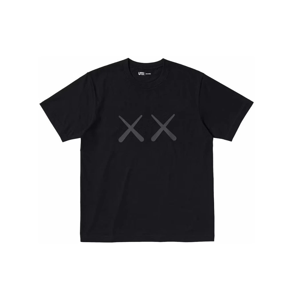 KAWS x Uniqlo Warhol UT Graphic 476352 T-shirt Black tričko