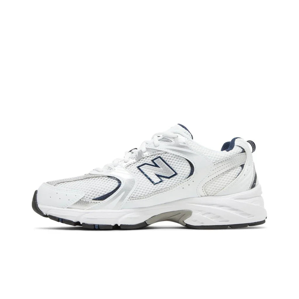 New Balance 530 White Silver Navy tenisky