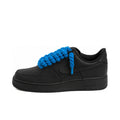 Nike Air Force 1 Black - Blue Rope Laces