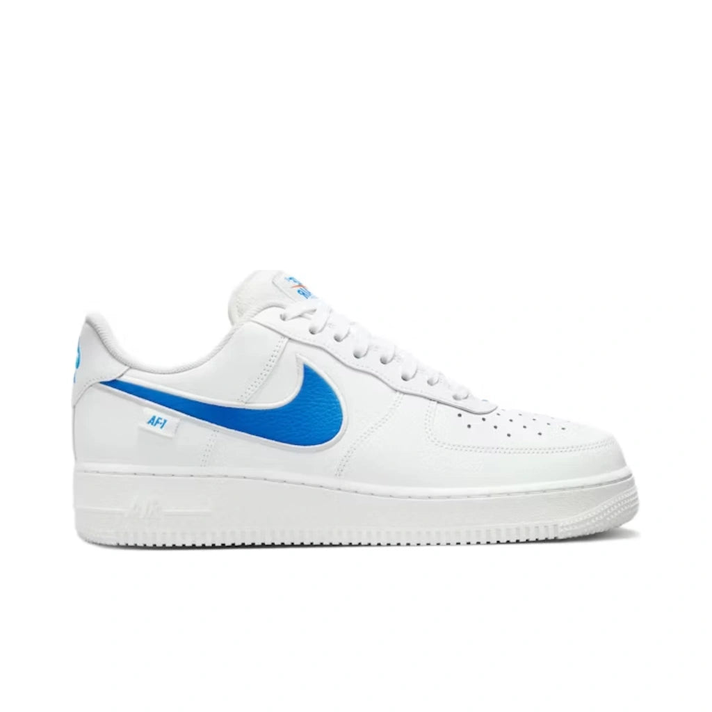 Nike Air Force 1 Low '07 Blue Label White - Nike Air Force 1 Low