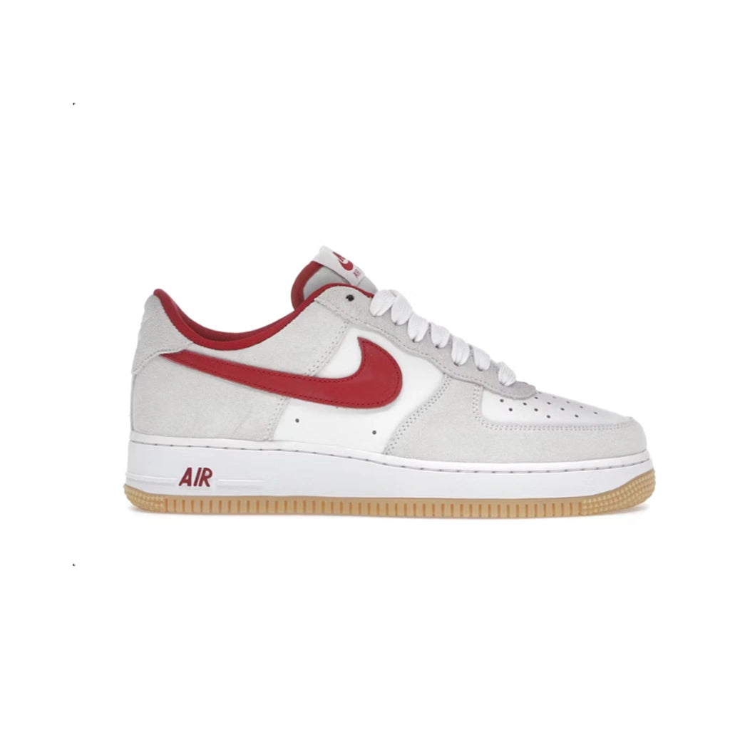 Nike Air Force 1 Low '07 LV8 Summit White Varsity Red Gum