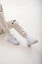Nike Air Force 1 Low '07 White on feet