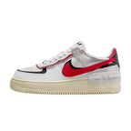 Nike Air Force 1 Low Shadow White Silver Gym Red (W)