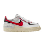 Nike Air Force 1 Low Shadow White Silver Gym Red (W)