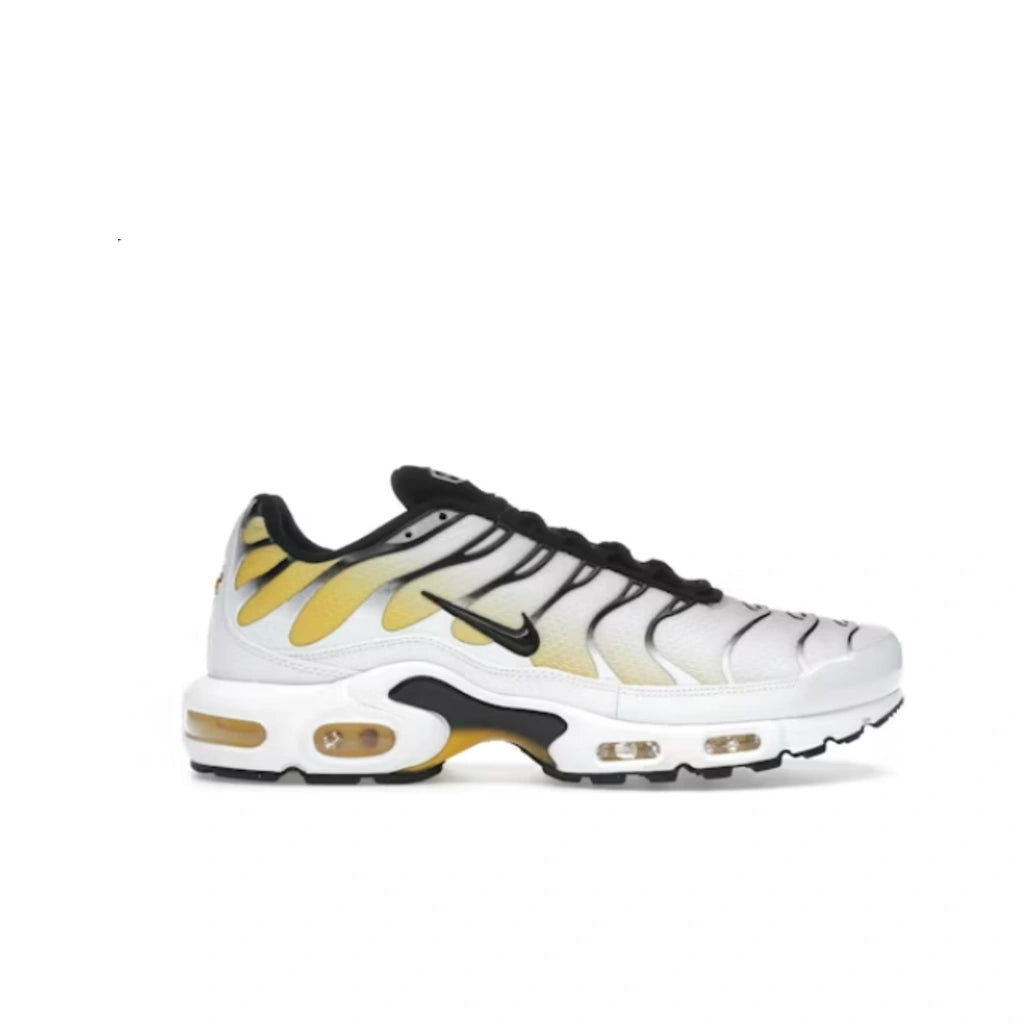 Nike Air Max Plus White Varsity Maize Black - Nike Air Max