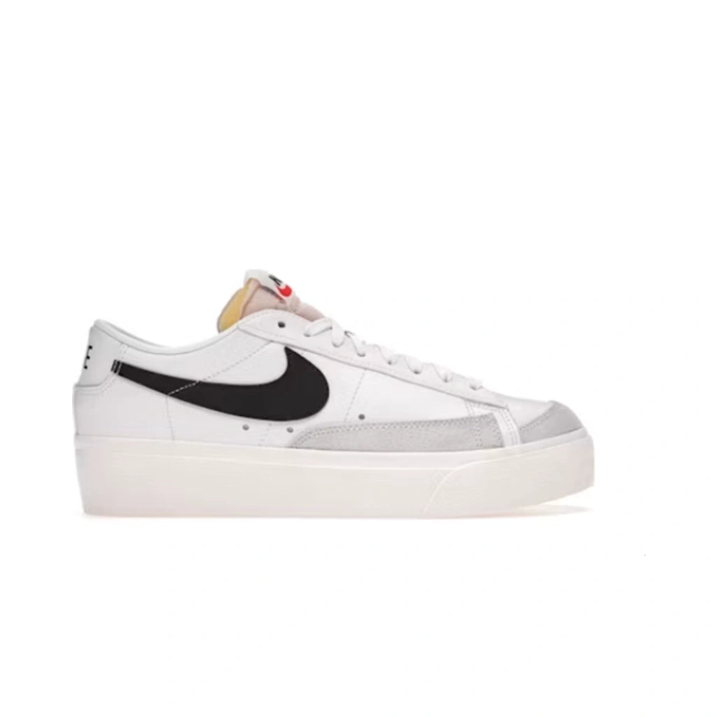 Nike Blazer Low Platform White Black (W)