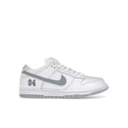 Nike SB Dunk Low Supreme 94 White Metallic Silver - Nike Dunk Low