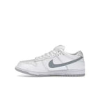 Nike SB Dunk Low Supreme 94 White Metallic Silver - Nike Dunk Low