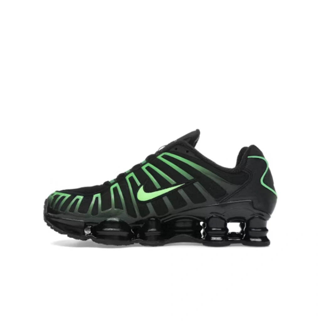 Nike Shox TL Black Green Strike - Nike Shox