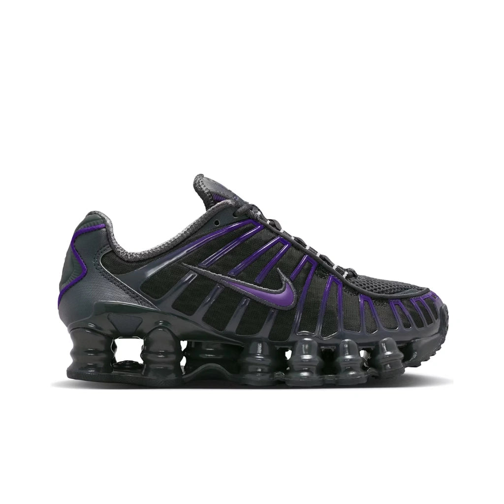 Nike Shox TL Dark Smoke Grey Court Purple (GS) - Nike Shox