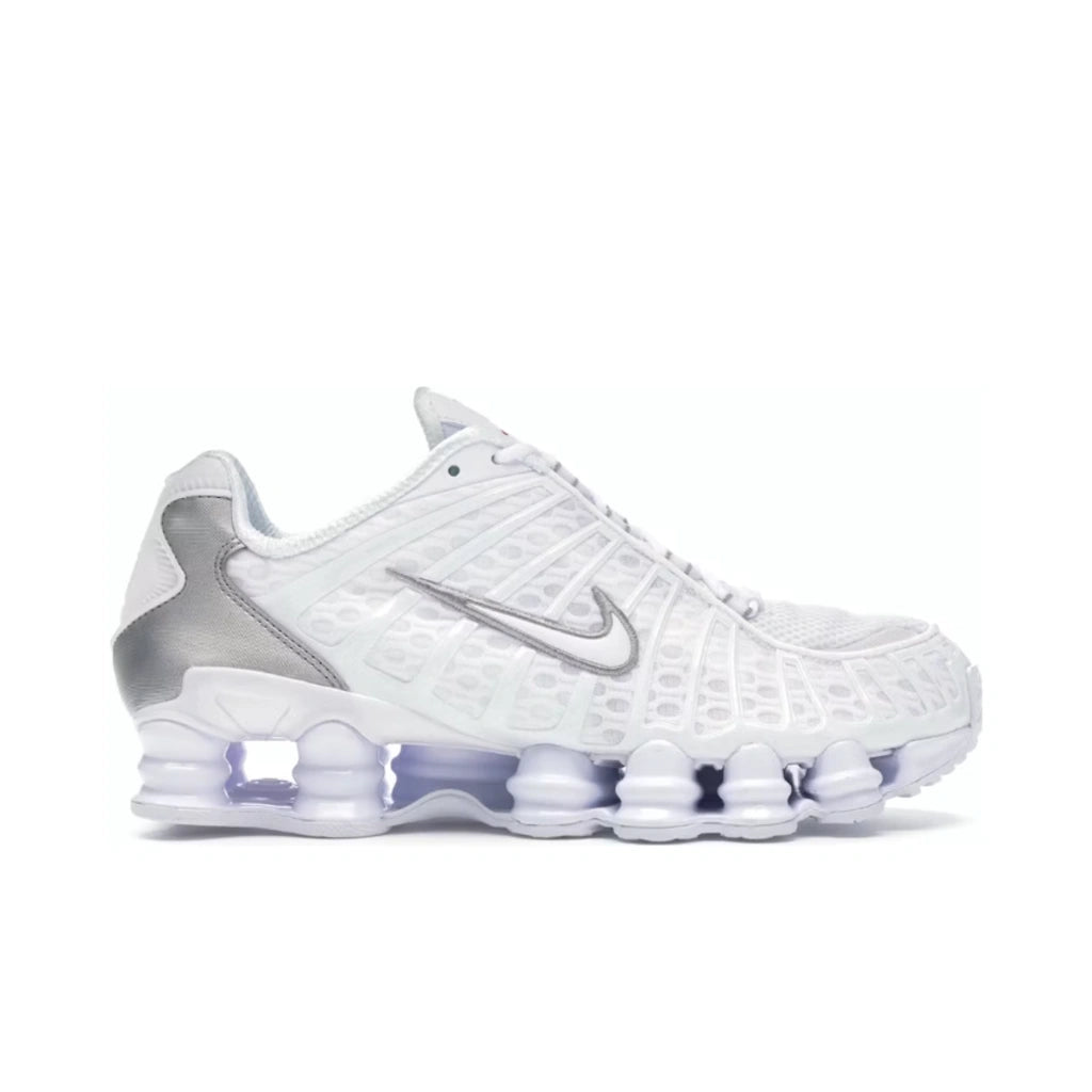 Nike Shox TL White Metallic Silver
