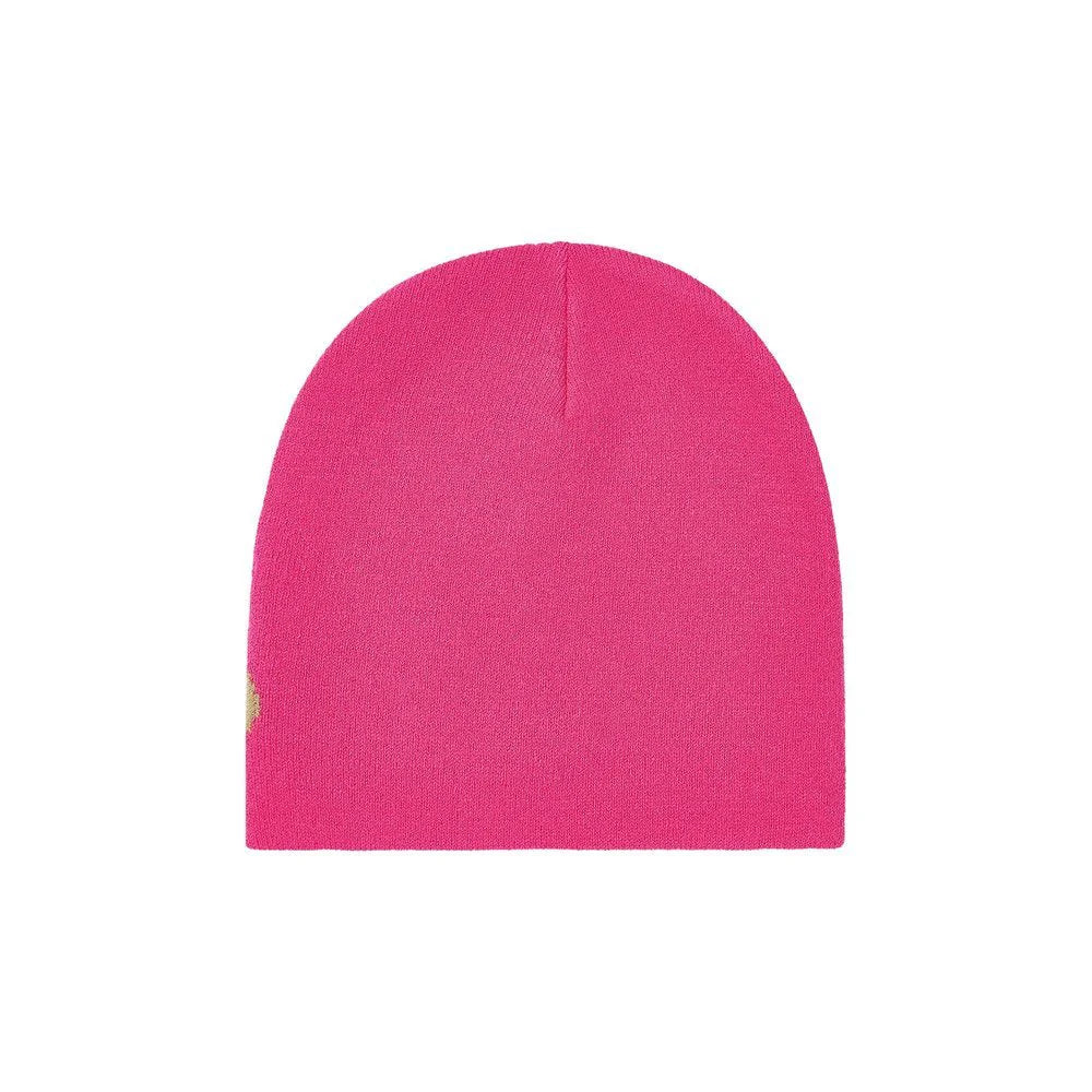 Palace P Bear Nein Cuff Beanie Pink