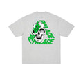 Palace P3 Skull T-shirt Grey Marl