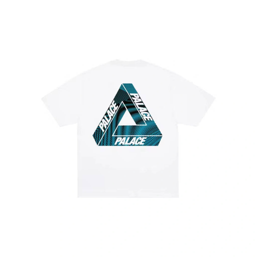 Palace Tri-vex T-shirt White/Blue