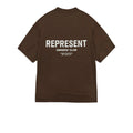 Represent Owner's Club T-Shirt Brown White