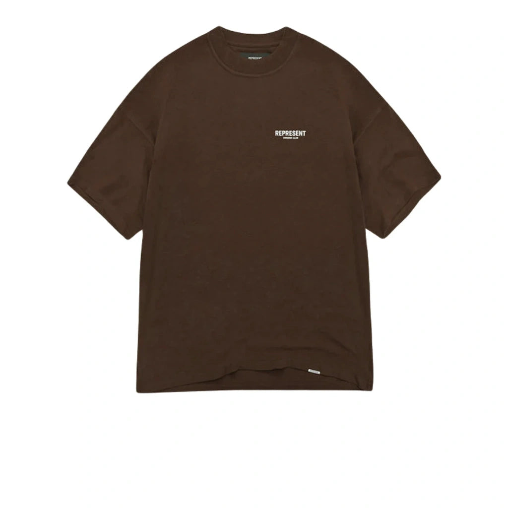 Represent Owner's Club T-Shirt Brown White