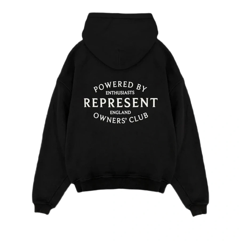Represent Owners Club Stamp Hoodie Black