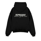 Represent Patron Of The Club Hoodie Black