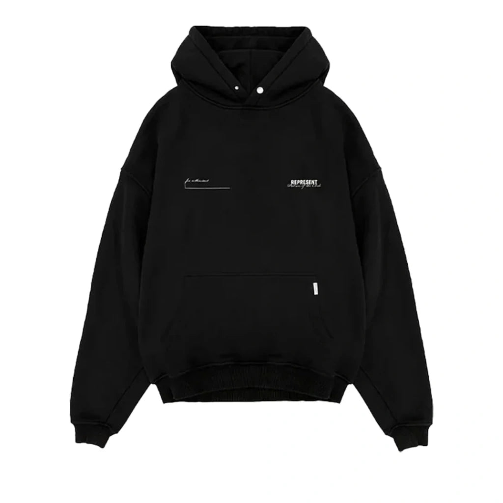 Represent Patron Of The Club Hoodie Black