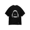 Represent Shark Jaws T-shirt Off Black