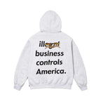 Supreme ANTIHERO Hooded Sweatshirt (FW25) Ash Grey