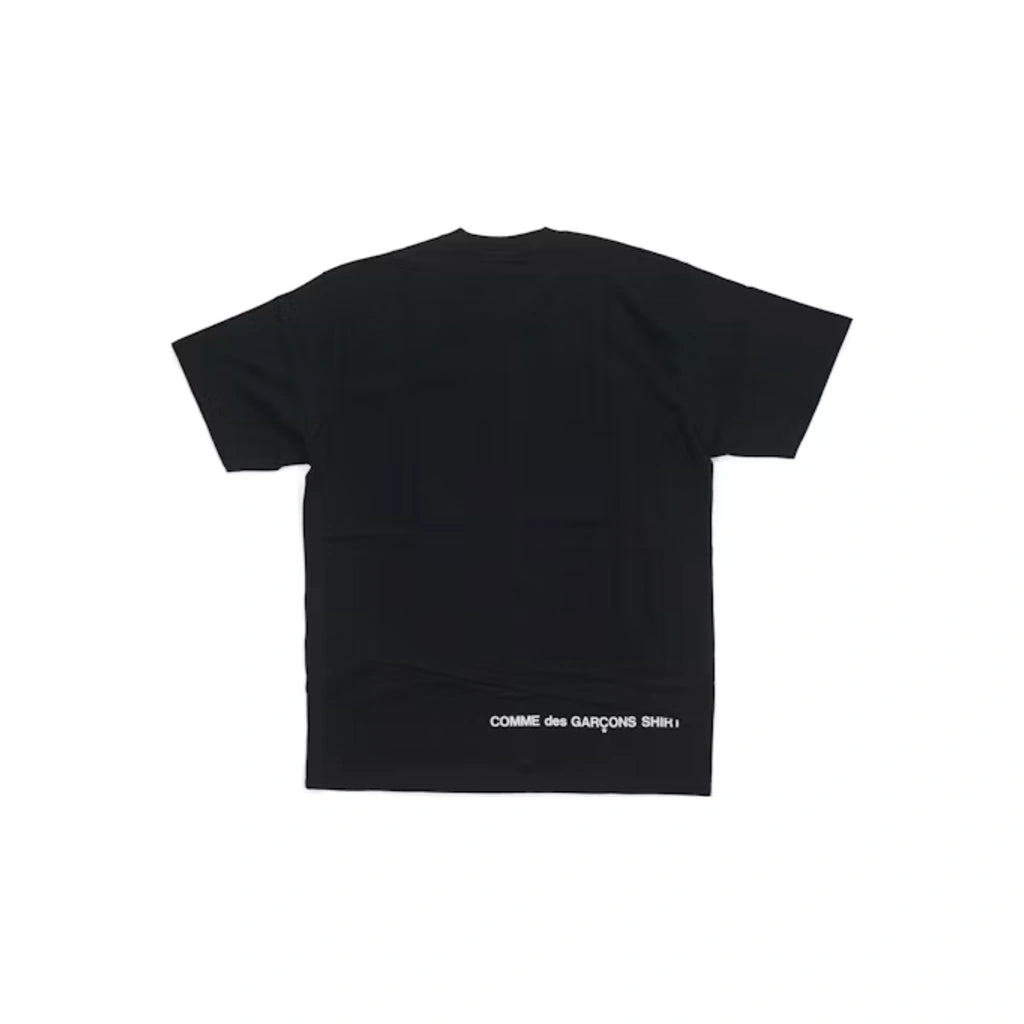 Supreme Comme des Garcons SHIRT Split Box Logo Tee Black