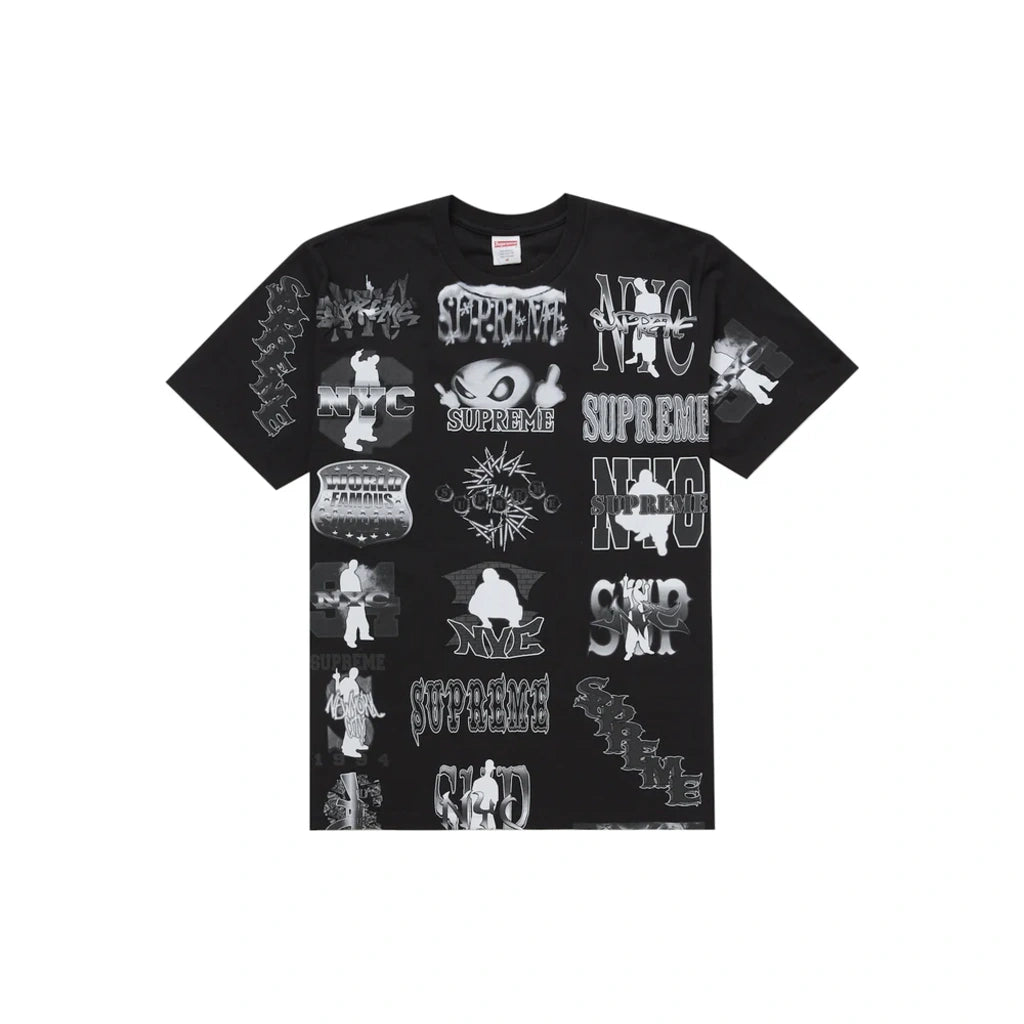 Supreme Flash Tee Black