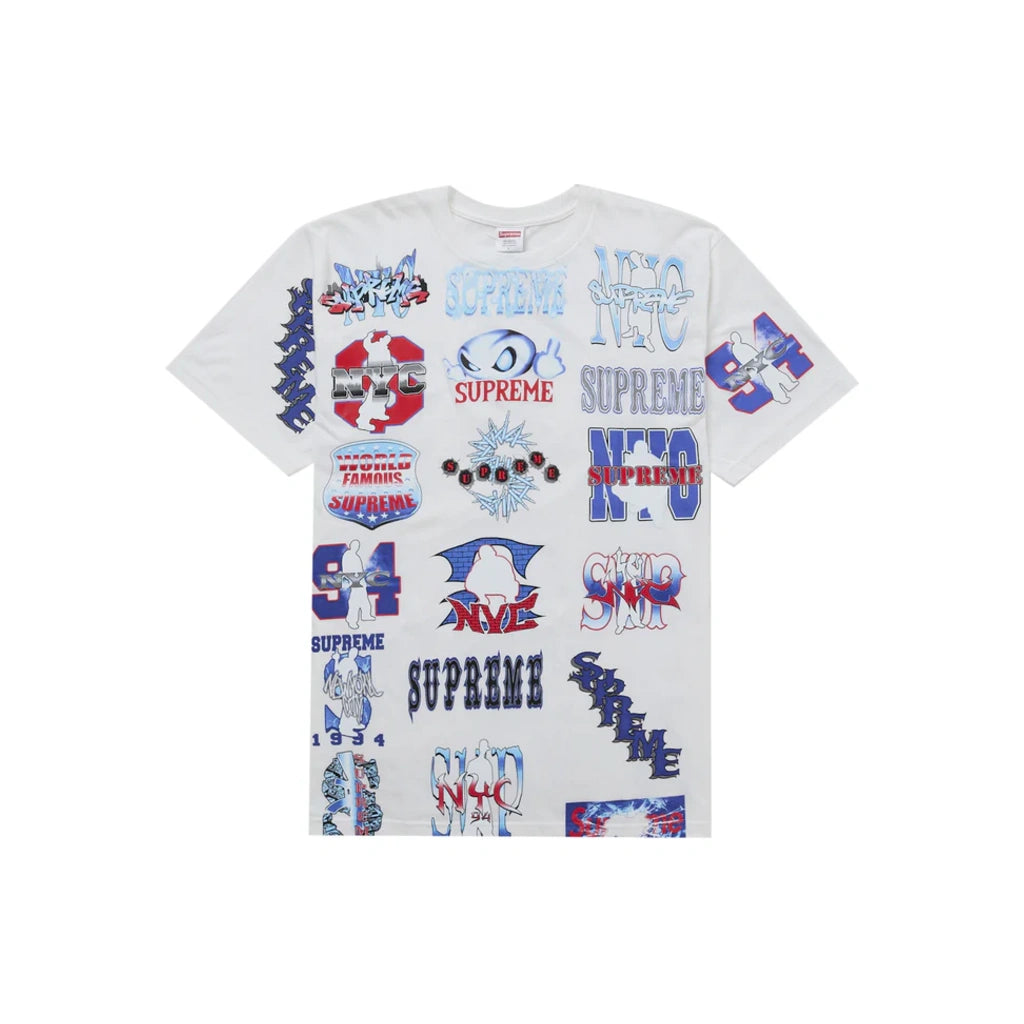 Supreme Flash Tee White